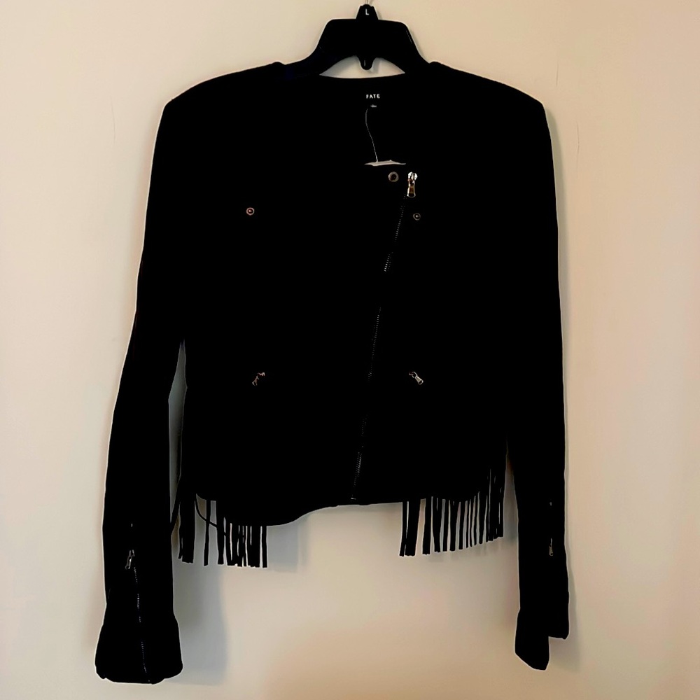 NEW : Never Worn FATE Jacket With Fringe